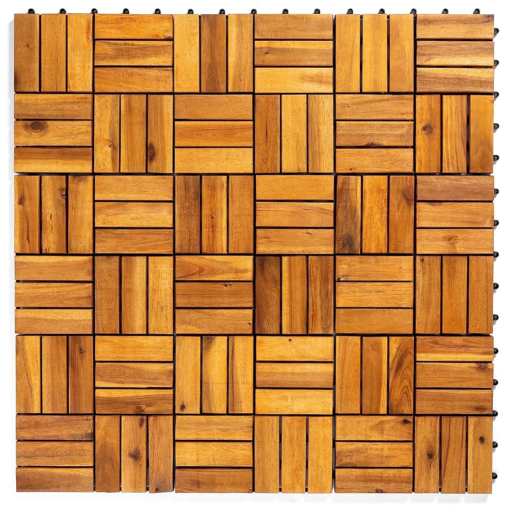 jjj 「ggg 」 Miniyam 44 Pcs Interlocking Deck Tiles, 12